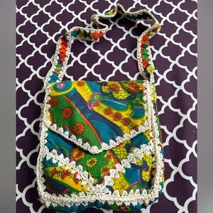 Women’s Antique Vintage Bohemian Shoulder bag paisley print